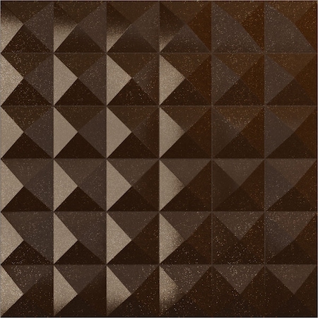 Ekena Millwork 19 5/8in. W x 19 5/8in. H Damon EnduraWall Decorative 3D Wall Panel Covers 2.67 Sq. Ft. WP20X20DAAMB